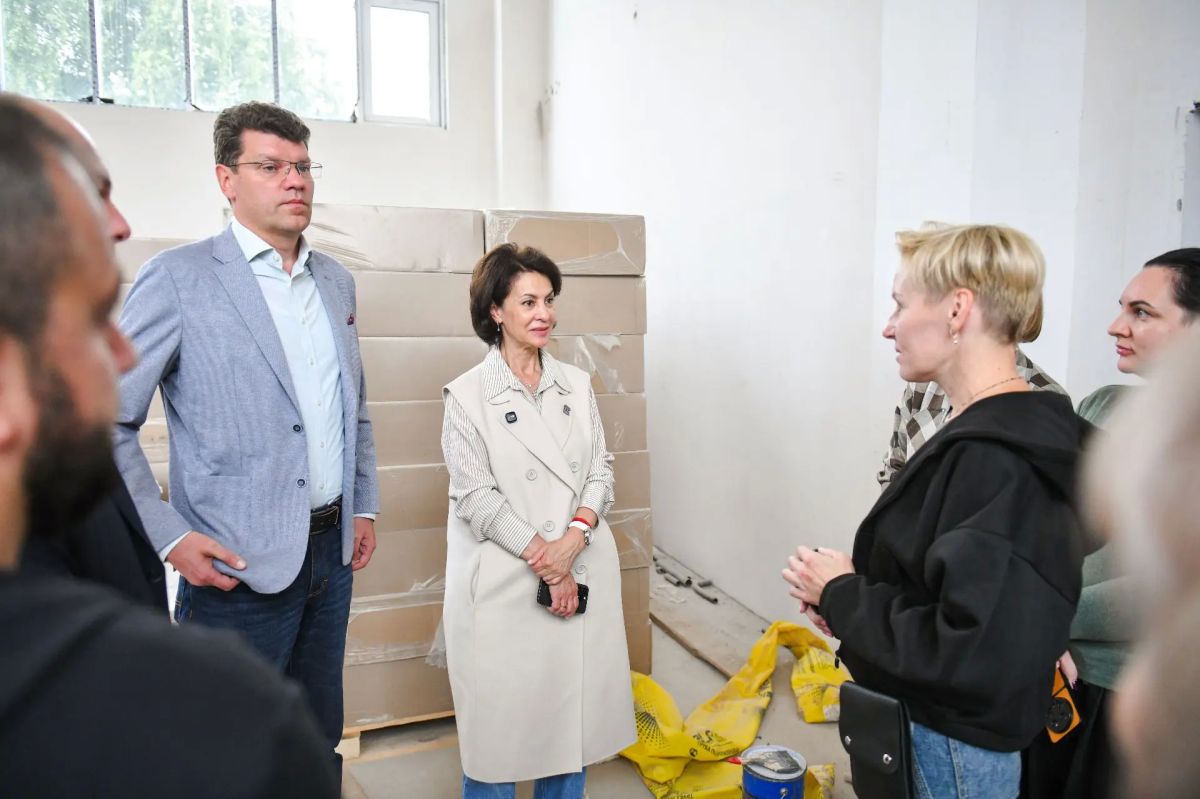На финишной прямой: в Лунёвской школе в Химках завершают капремонт