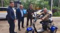 Партийцы из Люберец доставили гуманитарный груз на передовую и помогли ветерану боевых действий с электробайком