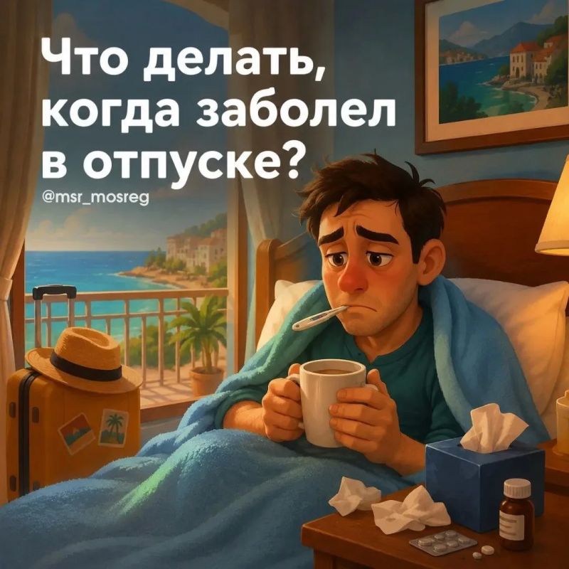 Болезнь в отпуске за свой счет?