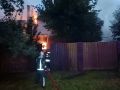 Пожарные ликвидируют возгорание в мкрн