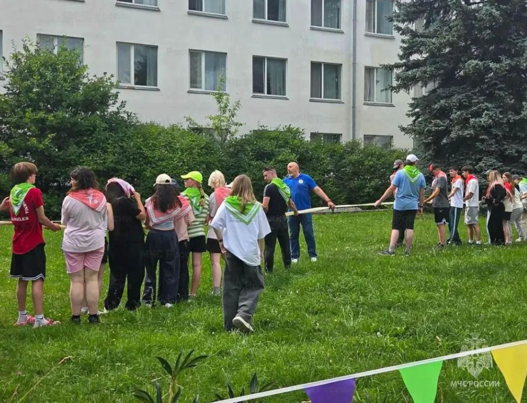 В лагере «Доброе» прошёл масштабный День безопасности В лагере «Доброе» прошёл масштабный День безопасности
