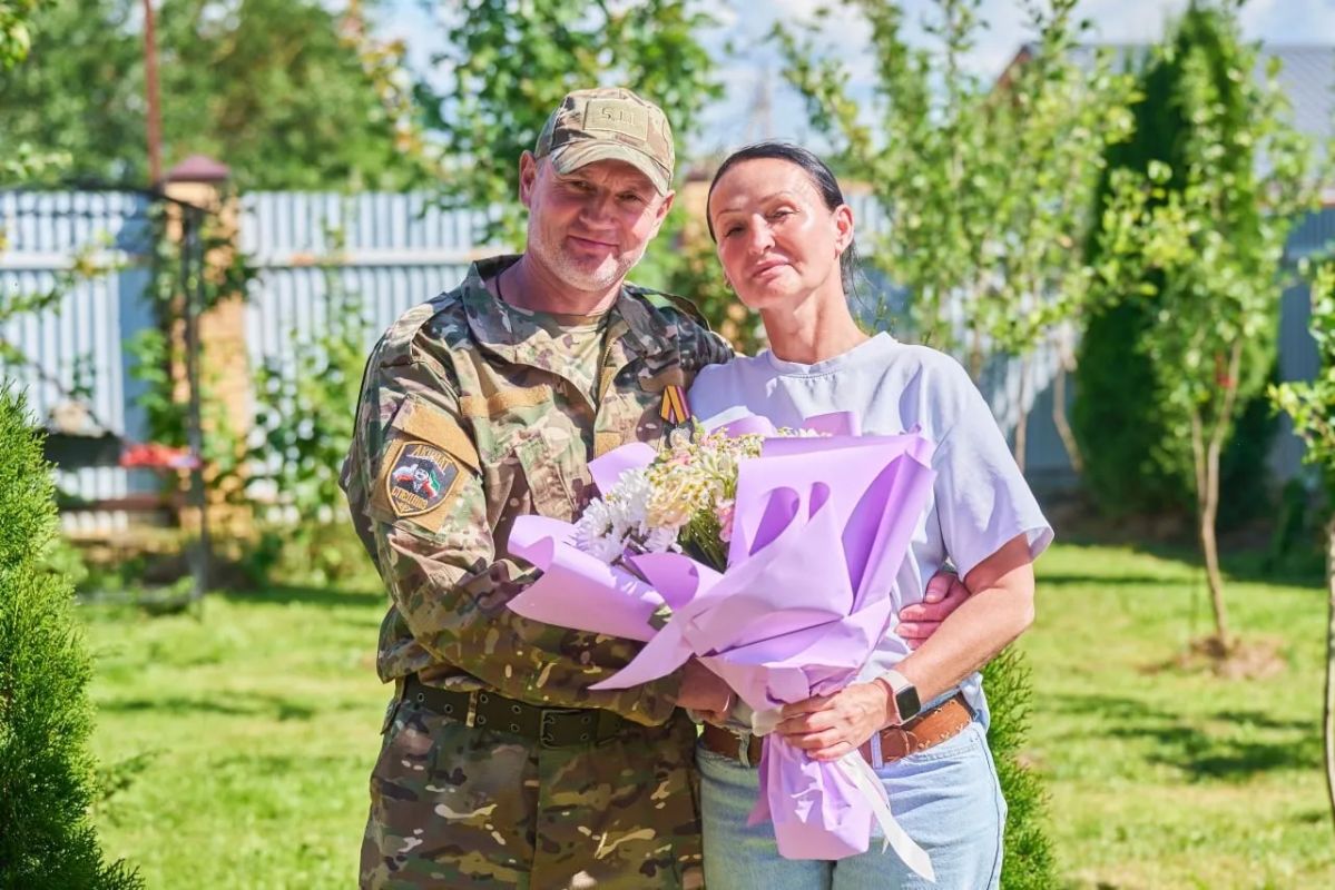 Михаил Собакин: Навестил семью нашего бойца Сергея с позывным «Спорт» Михаил Собакин: Навестил семью нашего бойца Сергея с позывным «Спорт»