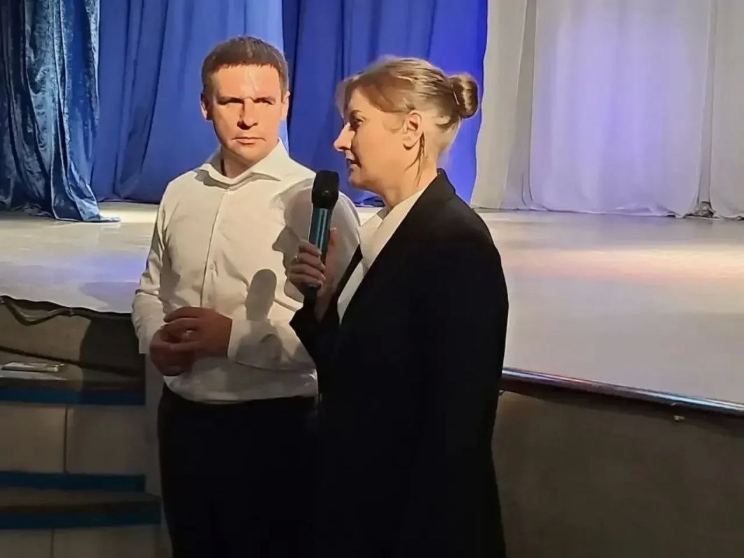 Встречу с жителями провели в деревне Черное