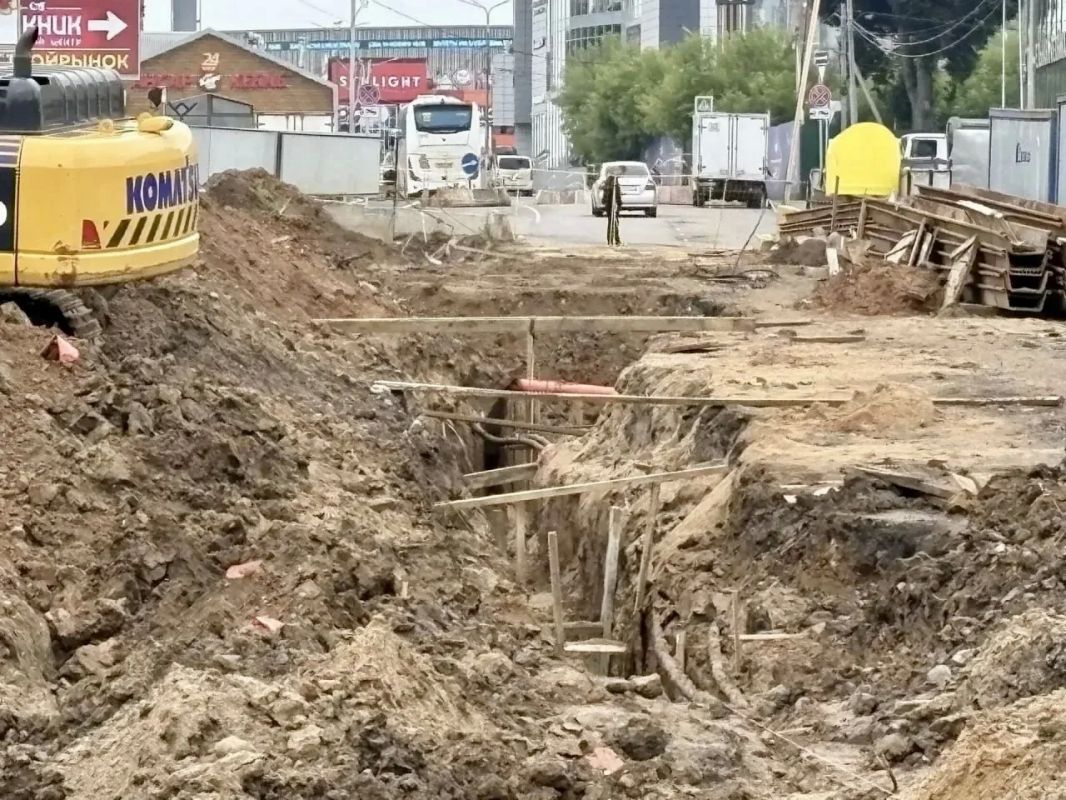 В Одинцове продолжаем строить 2 этап подъезда к ТПУ "Сколково" В Одинцове продолжаем строить 2 этап подъезда к ТПУ "Сколково"