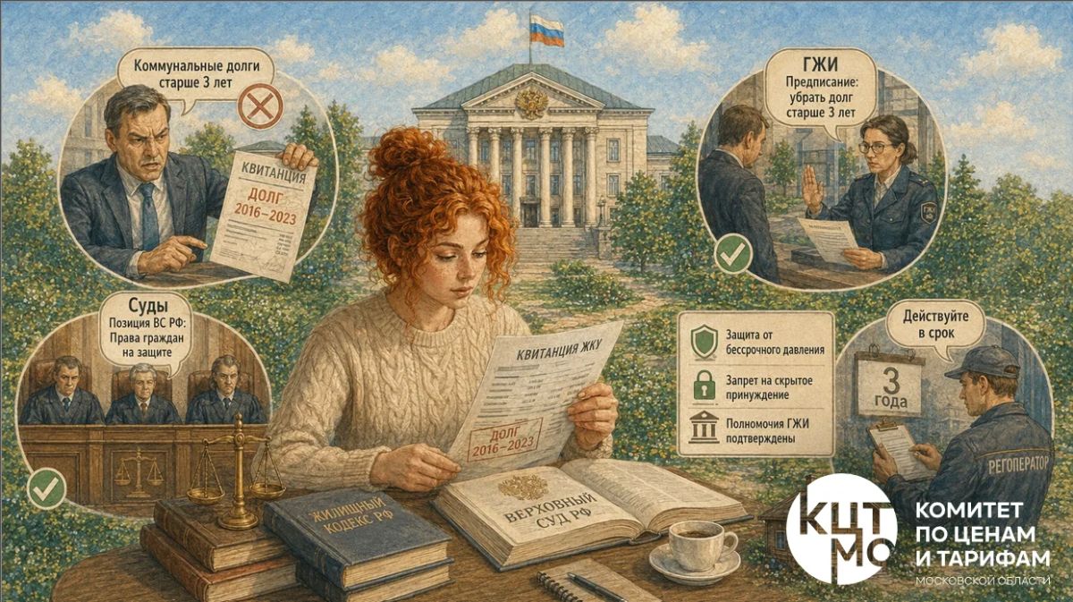 Коммунальные долги старше 3 лет — вне закона в платежках: позиция Верховного Суда РФ