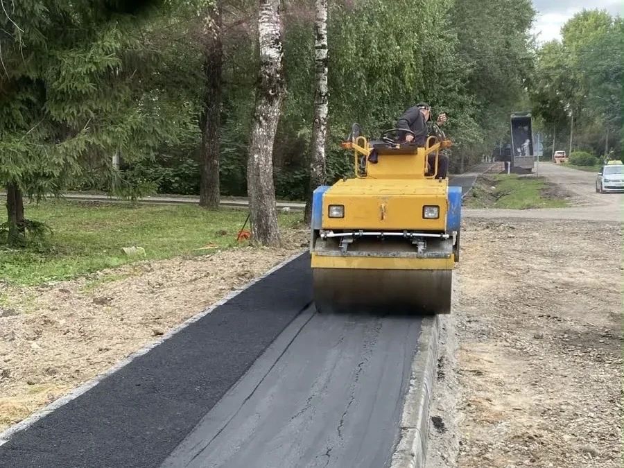 В г. Краснозаводск продолжаются работы по ремонту автомобильной дороги В г. Краснозаводск продолжаются работы по ремонту автомобильной дороги