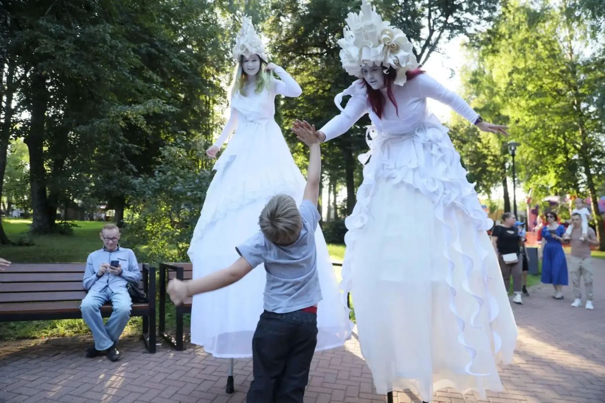 В парке «Скитские пруды» состоялось мероприятие «Ночь в парк» В парке «Скитские пруды» состоялось мероприятие «Ночь в парк»