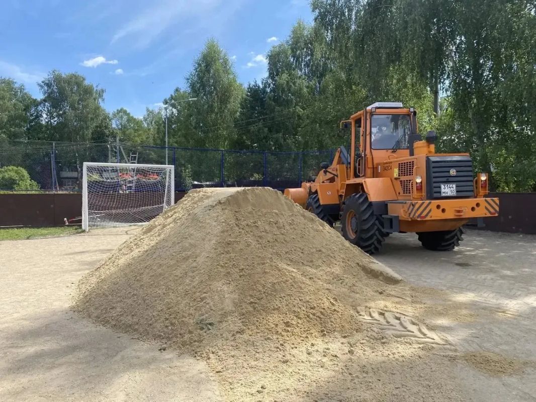 Сотрудники МБУ «Благоустройство СП» продолжают наводить порядок во всех населённых пунктах Сергиево-Посадского округа Сотрудники МБУ «Благоустройство СП» продолжают наводить порядок во всех населённых пунктах Сергиево-Посадского округа