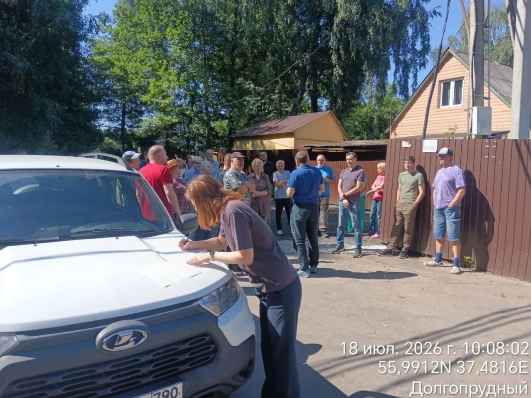 В СНТ Долгопрудного продолжаются работы по социальной газификации