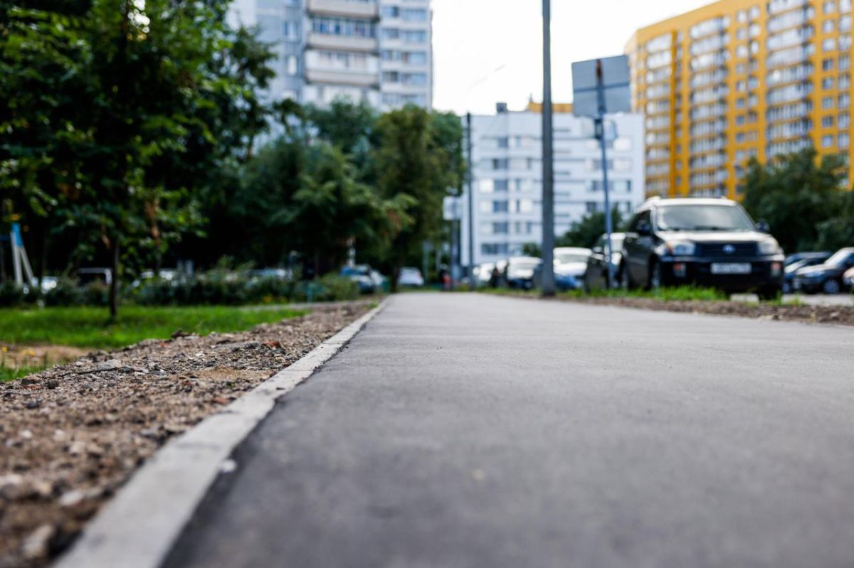 В Ленинском городском округе продолжается обновление пешеходной инфраструктуры В Ленинском городском округе продолжается обновление пешеходной инфраструктуры