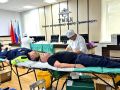 Сотрудники Госавтоинспекции подмосковного Красногорска поучаствовали в благотворительной донорской акции