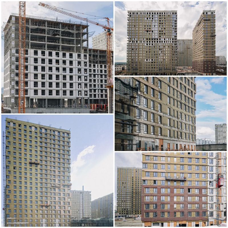 Хроники большой стройки. В ЖК «Квартал Строгино» одновременно строят три очереди жилья (более 115 тыс