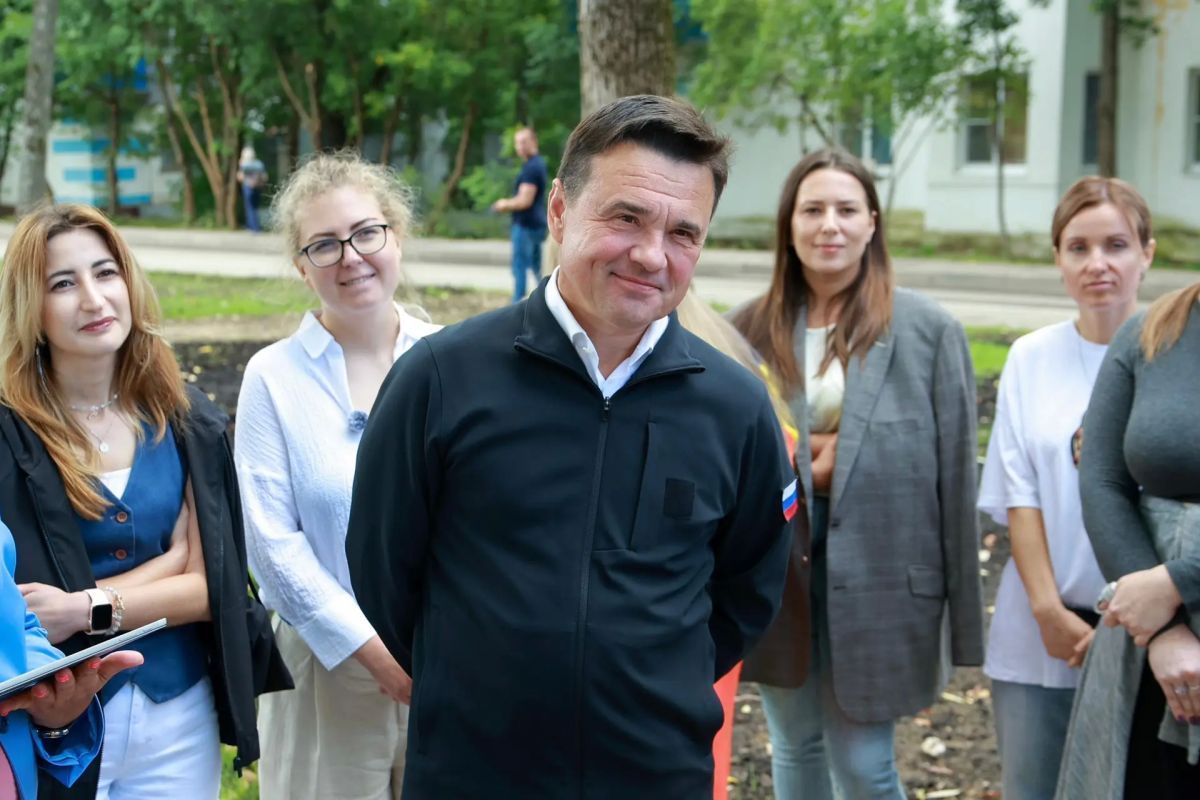 Андрей Воробьев: В Лобне к 12 сентября — Дню города — завершим благоустройство набережной пруда «Москвич»