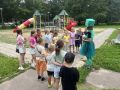 Сегодня в Парке «Дубки» (с. Троицкое) прошла анимация Веселые старты, Мастер-класс по валянию из шерсти и Разминка на сцене