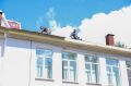 В Лицее №7 Солнечногорска в двух корпусах идёт ремонт кровли