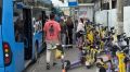Около 100 неправильно припаркованных кикшеринговых самокатов эвакуируют в Люберцах еженедельно