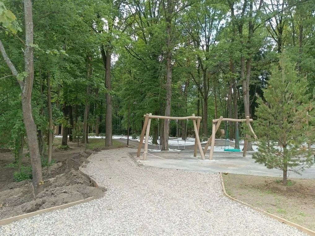 В Ногинске продолжается благоустройство парка «Волхонка — одного из ключевых проектов по созданию комфортной городской среды В Ногинске продолжается благоустройство парка «Волхонка — одного из ключевых проектов по созданию комфортной городской среды