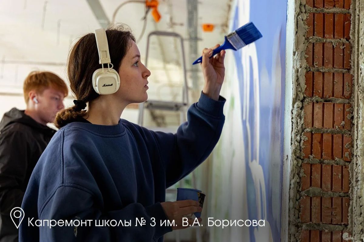 Андрей Воробьев: В Лобне завершаем капремонт школы № 2 на Фестивальной улице Андрей Воробьев: В Лобне завершаем капремонт школы № 2 на Фестивальной улице