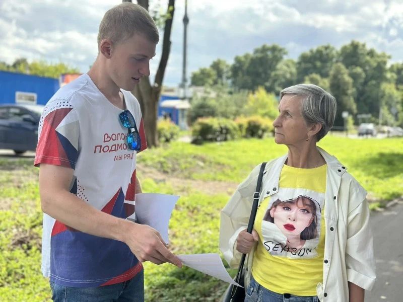 Ребята вышли на улицы, чтобы напомнить жителям Воскресенска о правилах безопасности