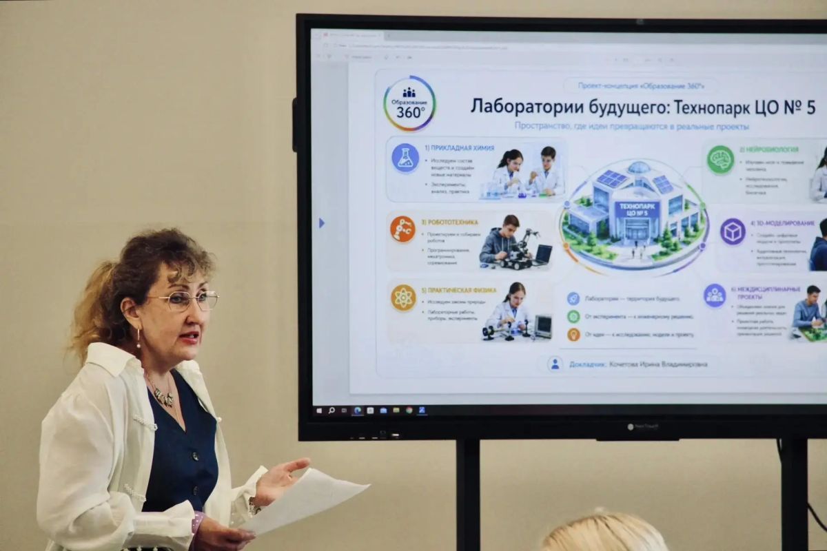 В Центре образования №8 в Ногинске состоялось совещание «Образовательная экосистема Богородского городского округа: 360° поддержки» В Центре образования №8 в Ногинске состоялось совещание «Образовательная экосистема Богородского городского округа: 360° поддержки»
