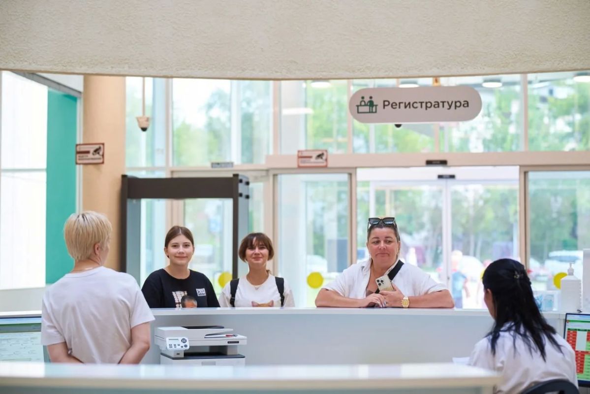 Михаил Собакин: Более 15 тысяч маленьких пациентов приняли в новой поликлинике с момента ее открытия