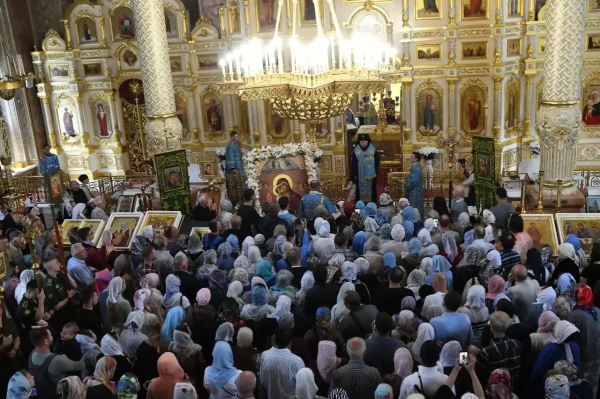 В Серпухове состоялся традиционный крестный ход с чудотворной иконой Божией Матери «Взыскание погибших» В Серпухове состоялся традиционный крестный ход с чудотворной иконой Божией Матери «Взыскание погибших»