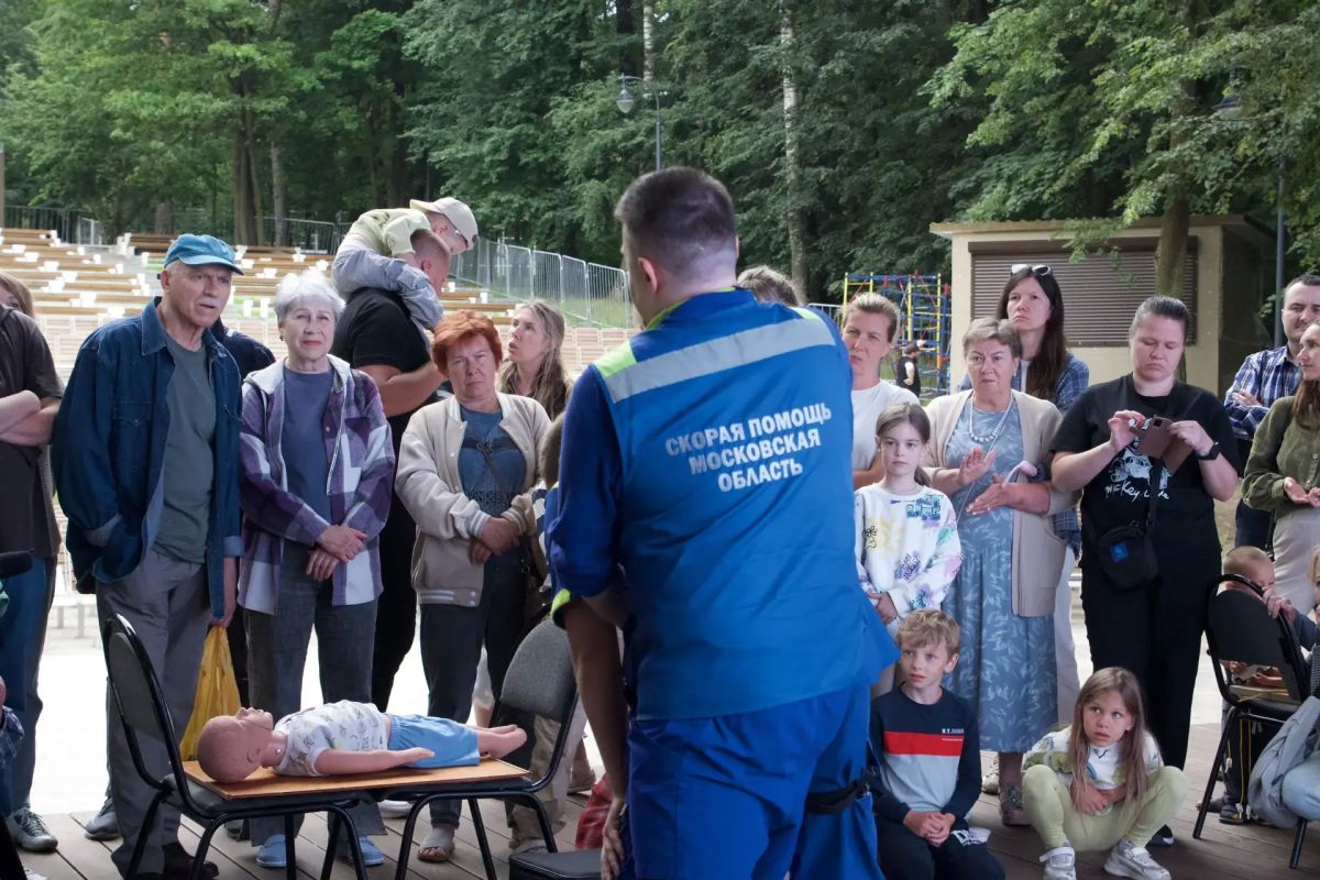 Важные навыки для каждого: в Красногорске провели мастеркласс по первой помощи Важные навыки для каждого: в Красногорске провели мастеркласс по первой помощи