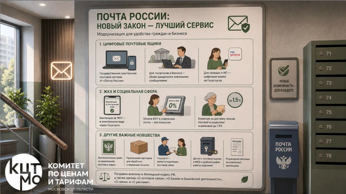 Почту России ждёт масштабная модернизация: подписан новый закон