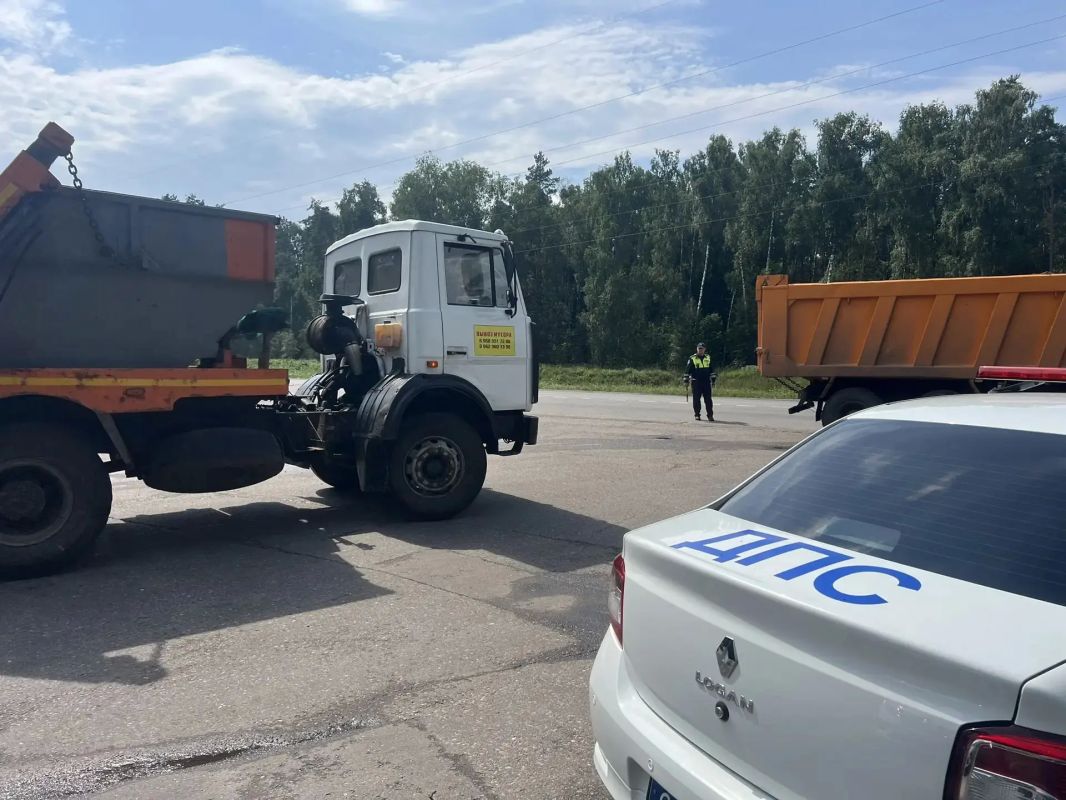 В Богородском округе задержаны незаконные перевозчики строительных отходов