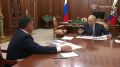 Владимир Путин провёл встречу с губернатором Московской области Андреем Воробьёвым