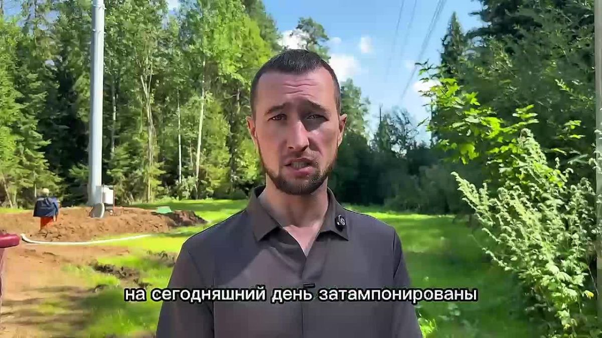 Константин Михальков: В деревне Трусово возникла серьёзная проблема: некоторые коттеджные посёлки и СНТ вывели ливневые стоки на территорию лесного фонда