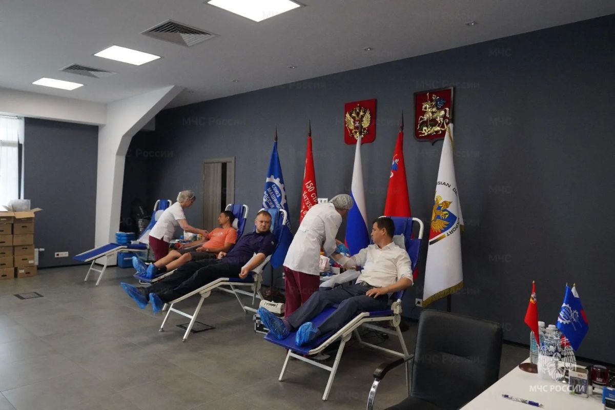 Сотрудники МЧС Раменского округа приняли участие в донорской акции в технопарке «Векпром» Сотрудники МЧС Раменского округа приняли участие в донорской акции в технопарке «Векпром»
