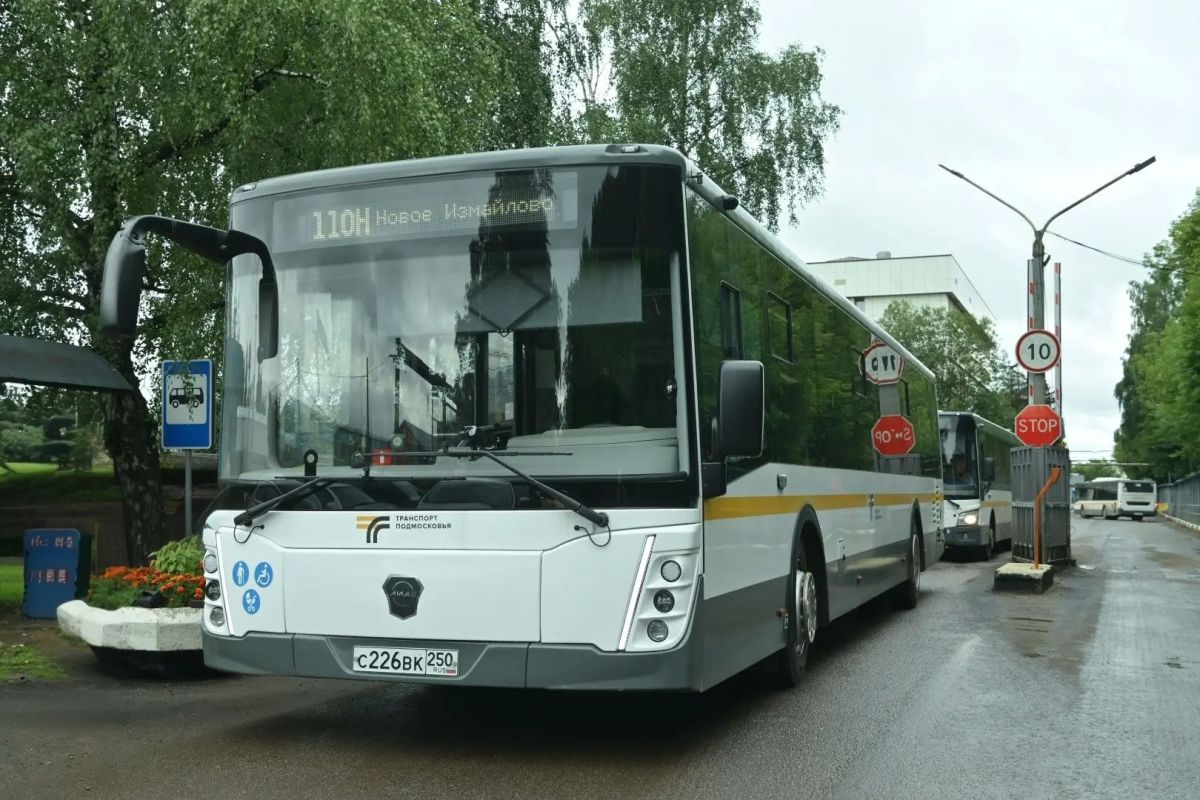 Новые автобусы вышли на маршруты в Балашихе