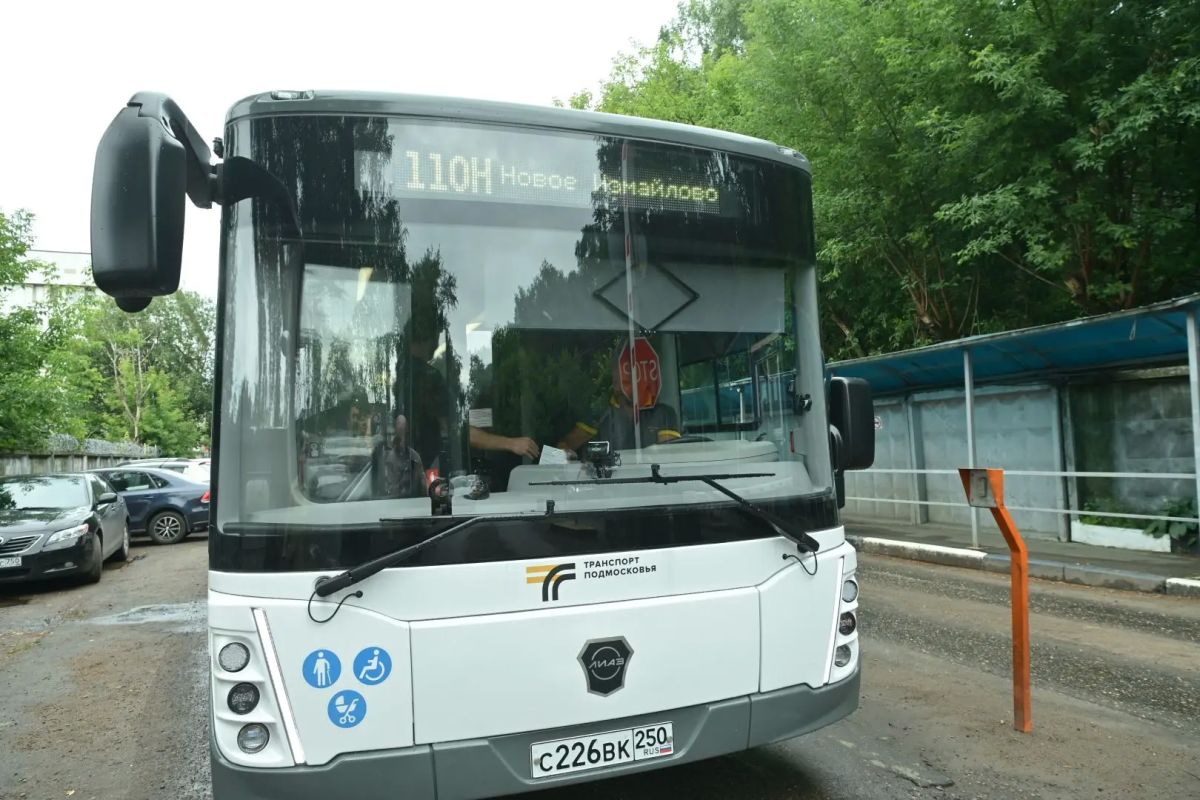 Новые автобусы вышли на маршруты в Балашихе Новые автобусы вышли на маршруты в Балашихе
