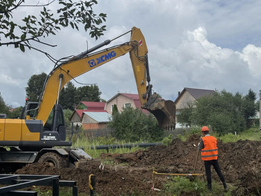 В Сергиевом Посаде полным ходом идет благоустройство Водного сада «Северные пруды» на улице Северно-Озёрная