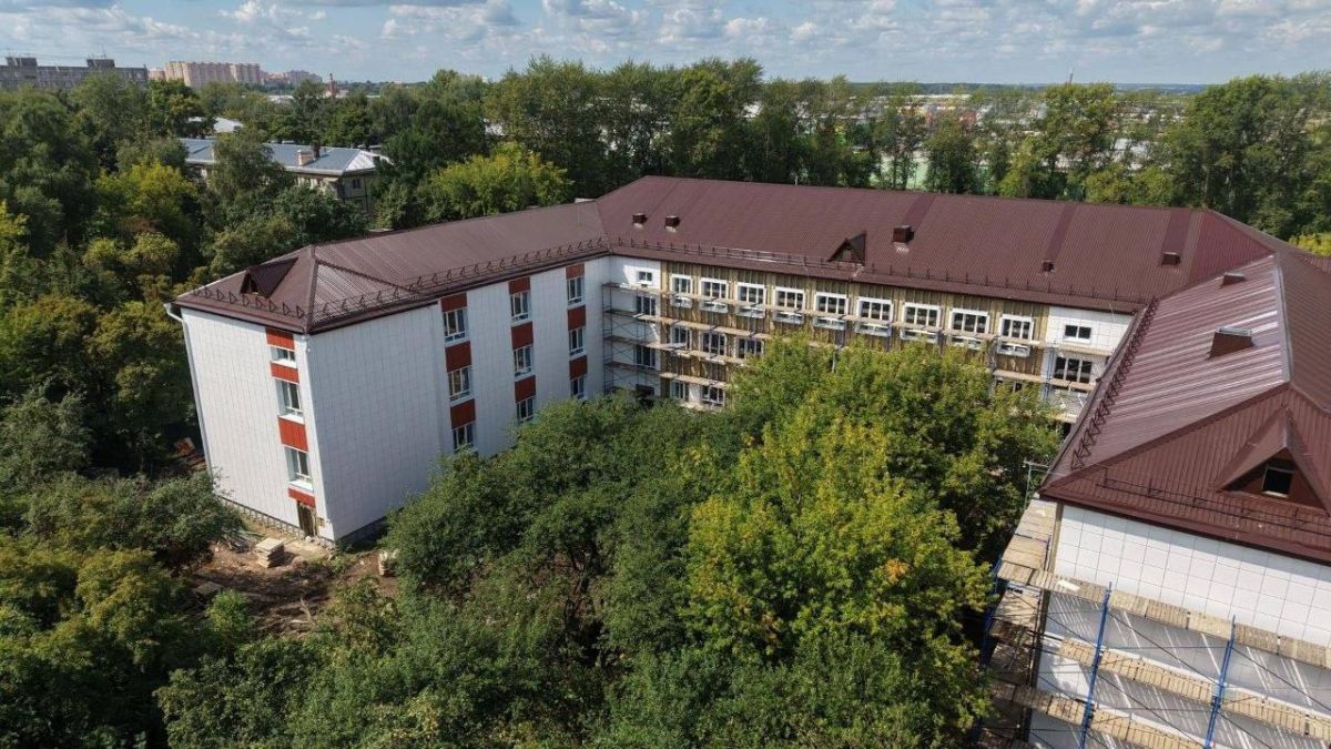 Капремонт школы №22 завершат уже к новому учебному году