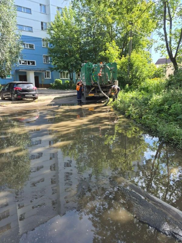 Продолжаем держать вас в курсе работы коммунальных служб округа