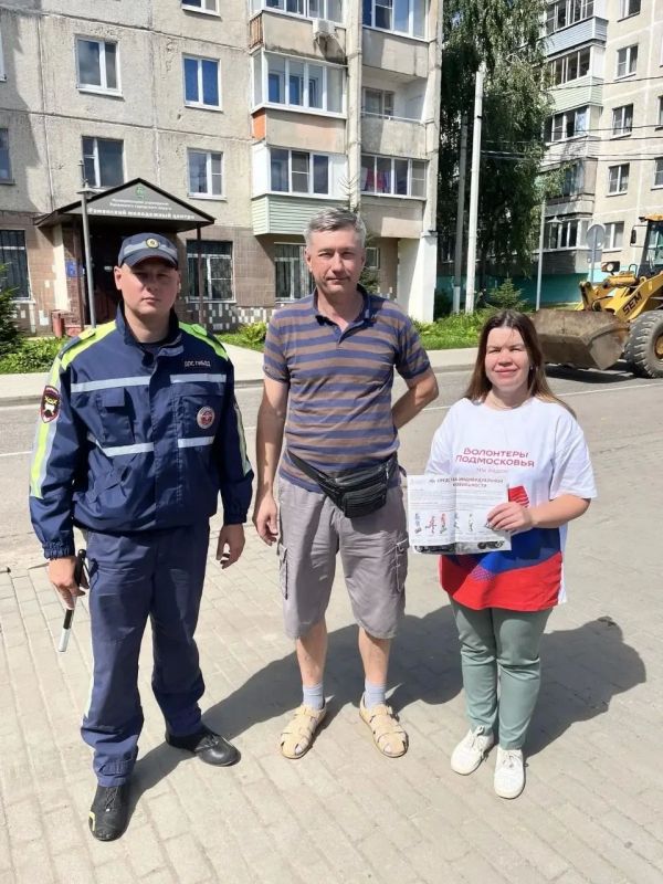 В Раменском округе прошли совместные рейды ДПС и волонтёров