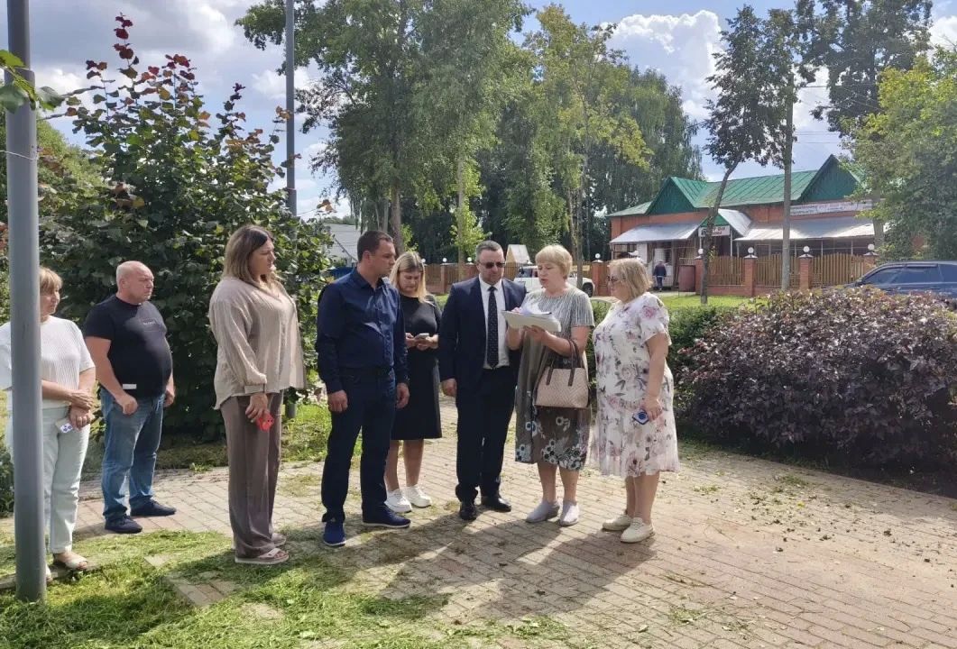 В селе Константиново состоялась встреча с жителями после обращения на «Выездной администрации»