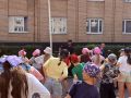 Сотрудники ЛУ МВД России на станции МоскваЯрославская приняли участие в акции «Зарядка со стражем порядка» в лагере «Орлёнок»