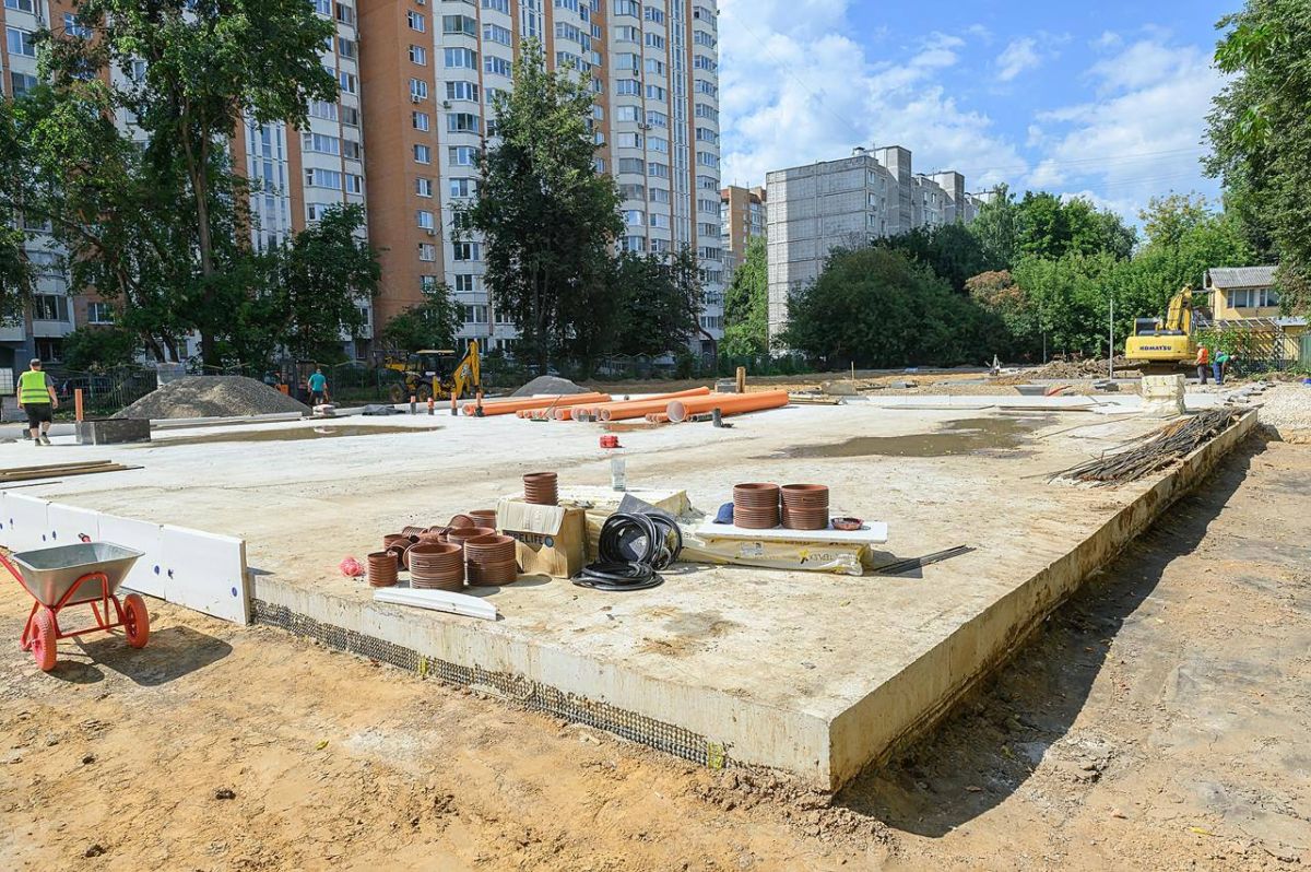 Строительство фиджитал-центра на улице Рабочей вышло на новый этап Строительство фиджитал-центра на улице Рабочей вышло на новый этап