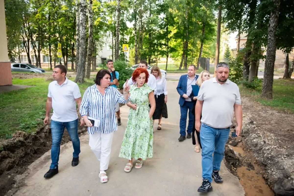 Татьяна Витушева: Летний период — традиционно время самой активной работы по благоустройству территорий Татьяна Витушева: Летний период — традиционно время самой активной работы по благоустройству территорий
