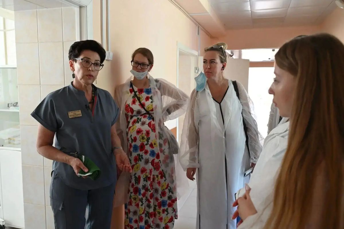 В Серпуховском родильном доме прошёл День открытых дверей В Серпуховском родильном доме прошёл День открытых дверей
