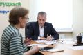 Наполненный событиями день продолжился личным приёмом жителей городского округа
