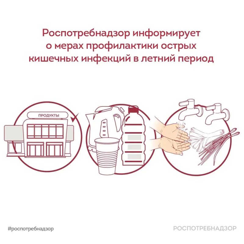 Меры профилактики острых кишечных инфекций в летний период