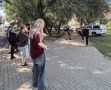 В Балашихе прошла акция «Зарядка со стражем порядка» в школьном лагере