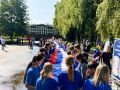 В преддверии Всероссийского дня физкультурника подмосковная полиция и «Движение Первых» организовали для воспитанников детского оздоровительного лагеря «Литвиново» спортивный праздник