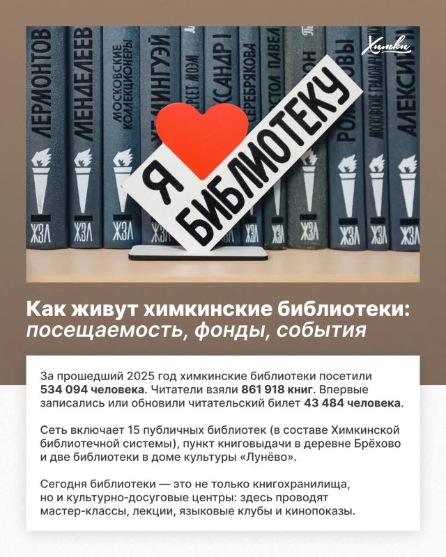 Книжная жизнь Химок: что читают, куда ходят и как меняется библиотека Книжная жизнь Химок: что читают, куда ходят и как меняется библиотека