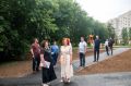 Татьяна Витушева: В рамках рабочего обхода города Истра осмотрела благоустроенный сквер рядом с Истринским Лицеем