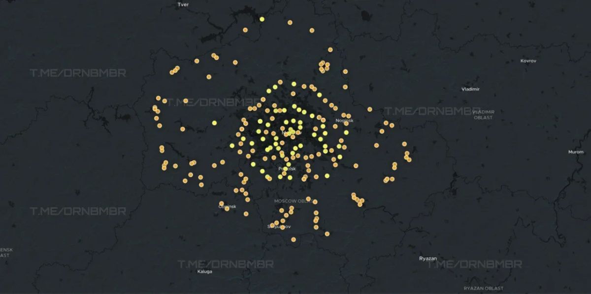Интересная информация от противника по сбитым украинским дронам в Москве и области, собранная по открытым данным Интересная информация от противника по сбитым украинским дронам в Москве и области, собранная по открытым данным